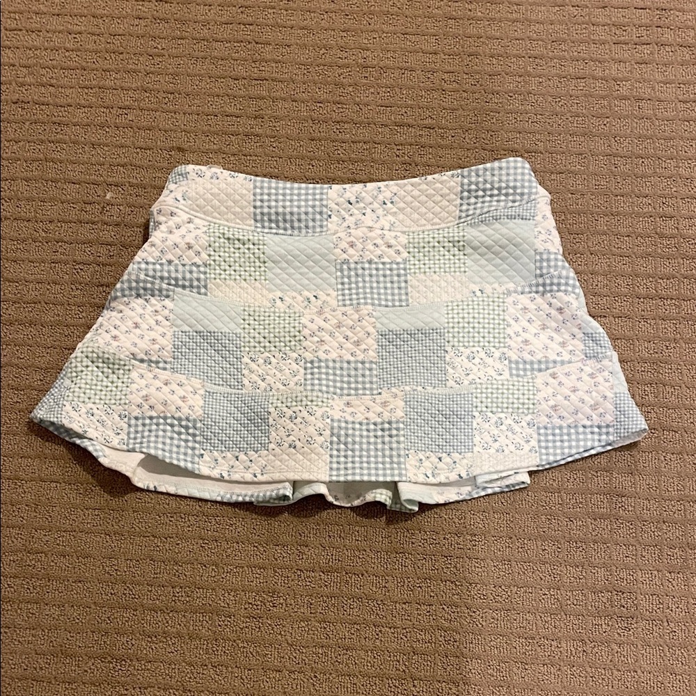 Patchwork Quilted Women's Skort